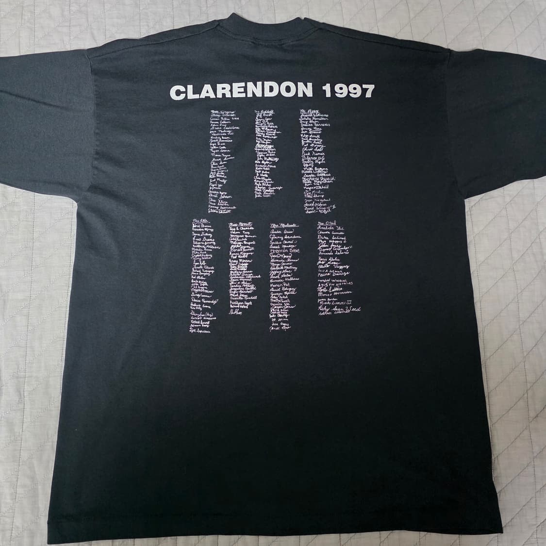 [XL] 90s 빈티지 DARE 티셔츠 블랙 ver. 후룻 백프린트 상품이미지4