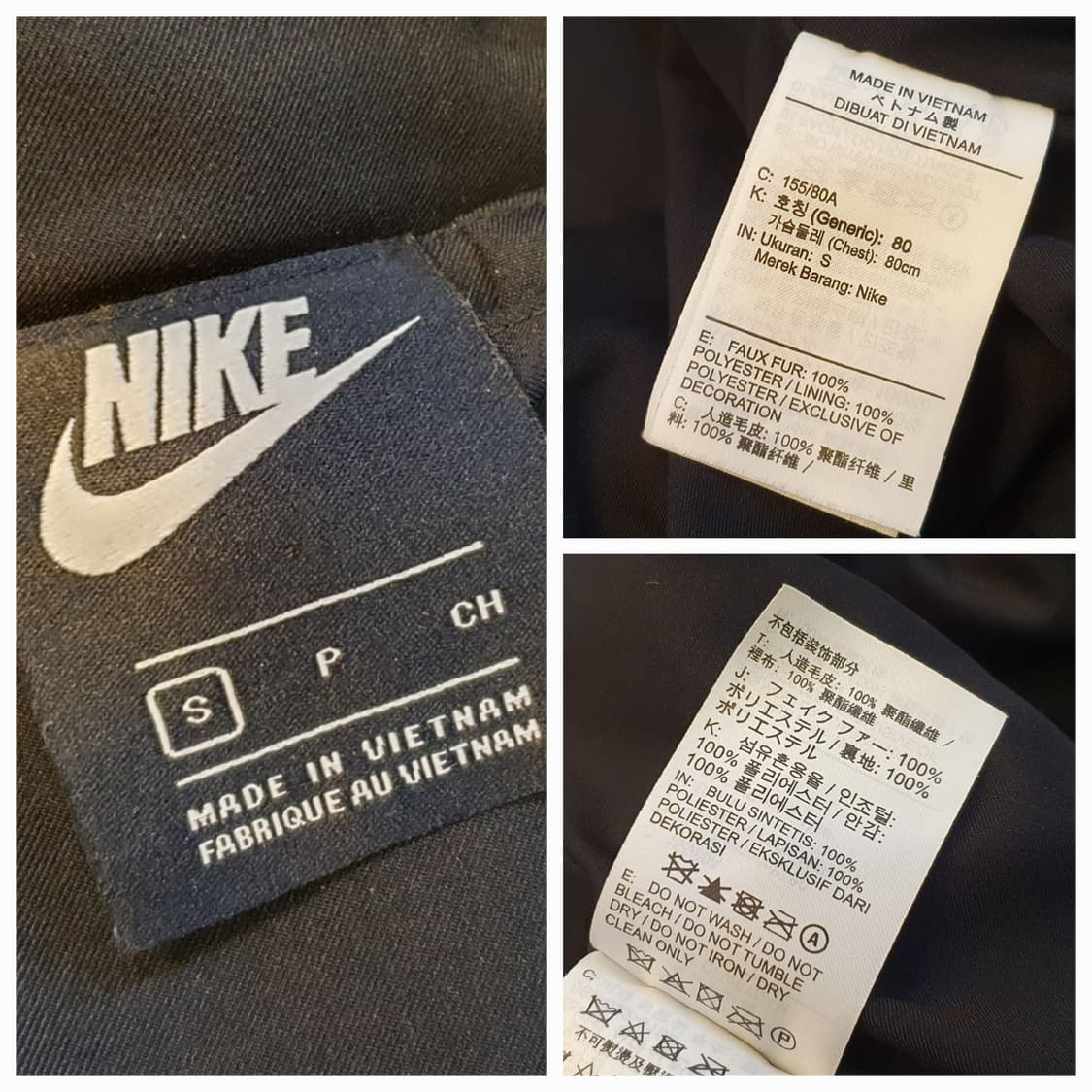 55/66.나이키 빅스우시 퍼 점퍼  상품이미지8
