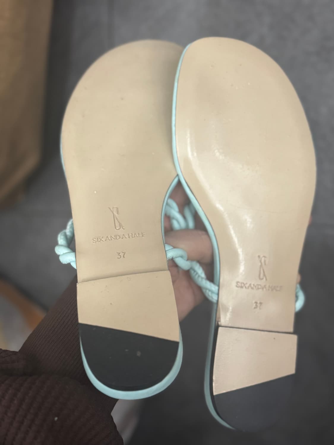 식스앤어하프 sixandahalf ) ZOE - MINT (37size) 상품이미지2