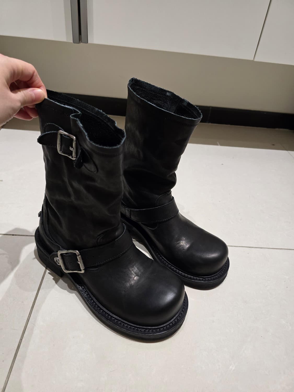 로맨틱무브x후디진호 스틸바운드 엔지니어 부츠 230 상품이미지1