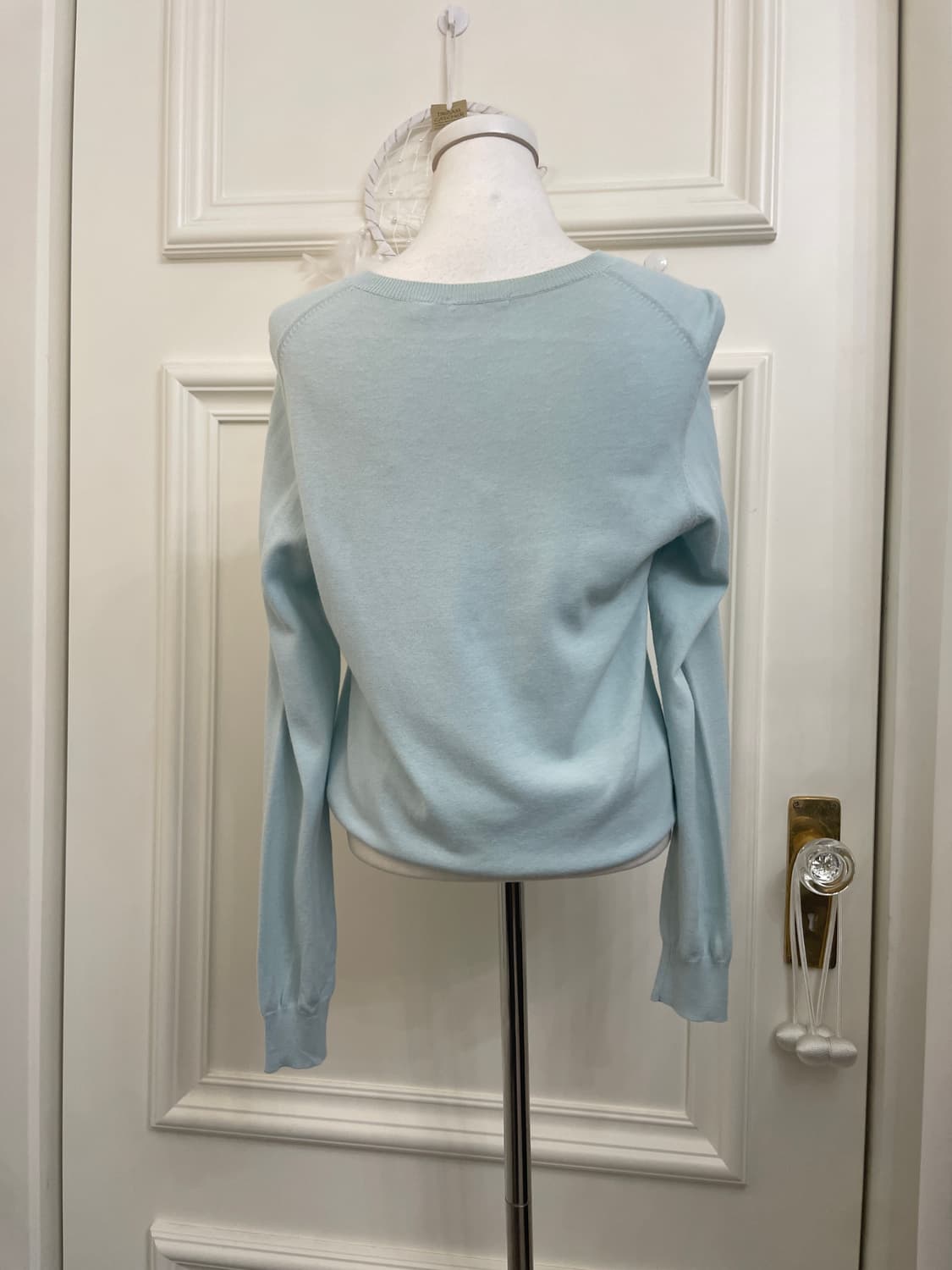 aqua mint basic cardigan(size-L) 상품이미지3
