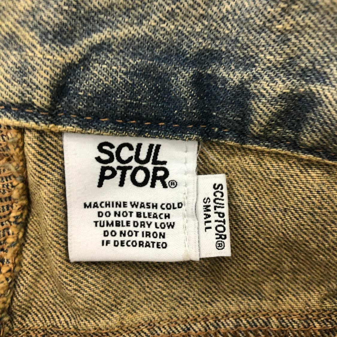 스컬프터 애시드 카고 조거 데님팬츠 24 인치 상품이미지5