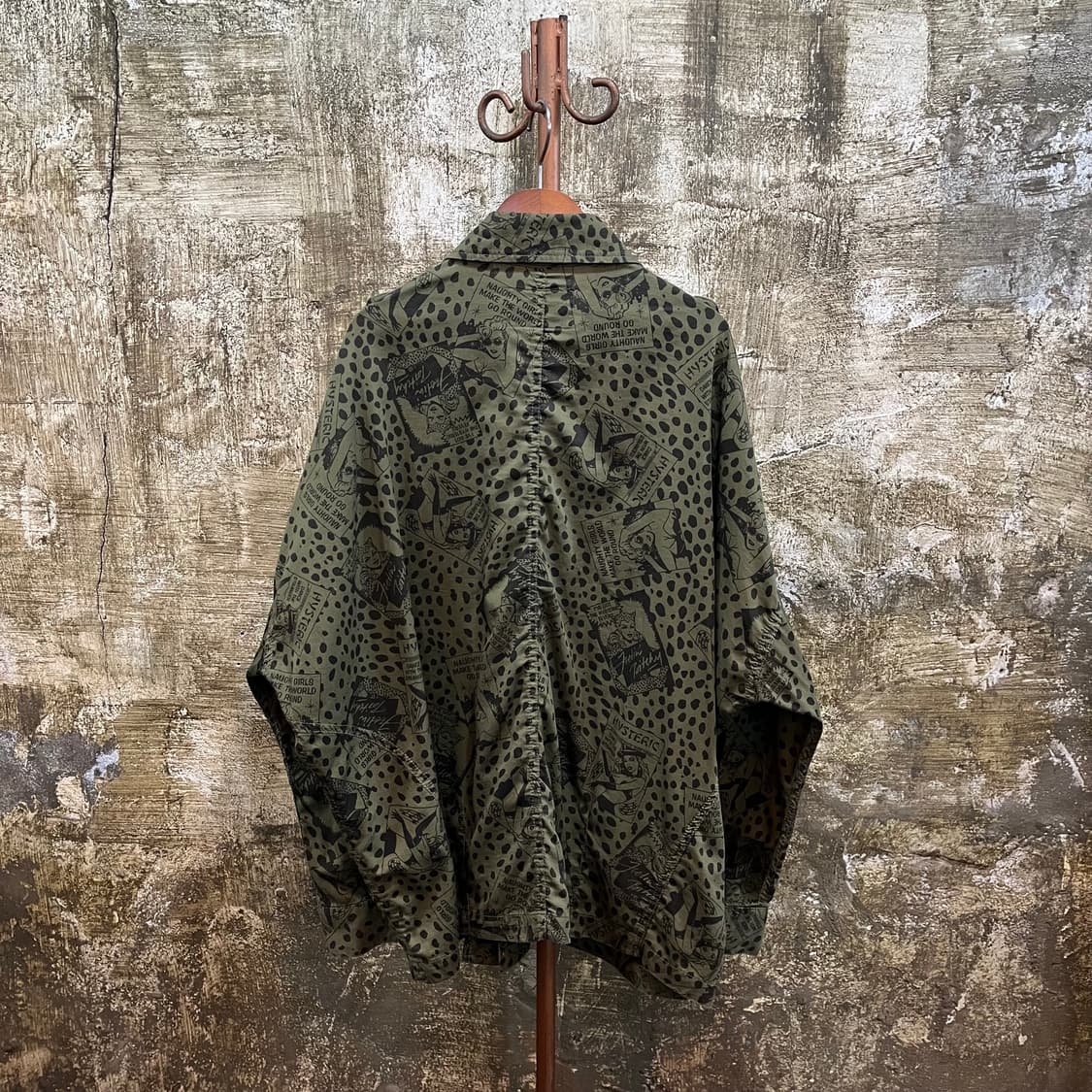 히스테릭 글래머 밀리터리 패턴 셔츠 상품이미지6