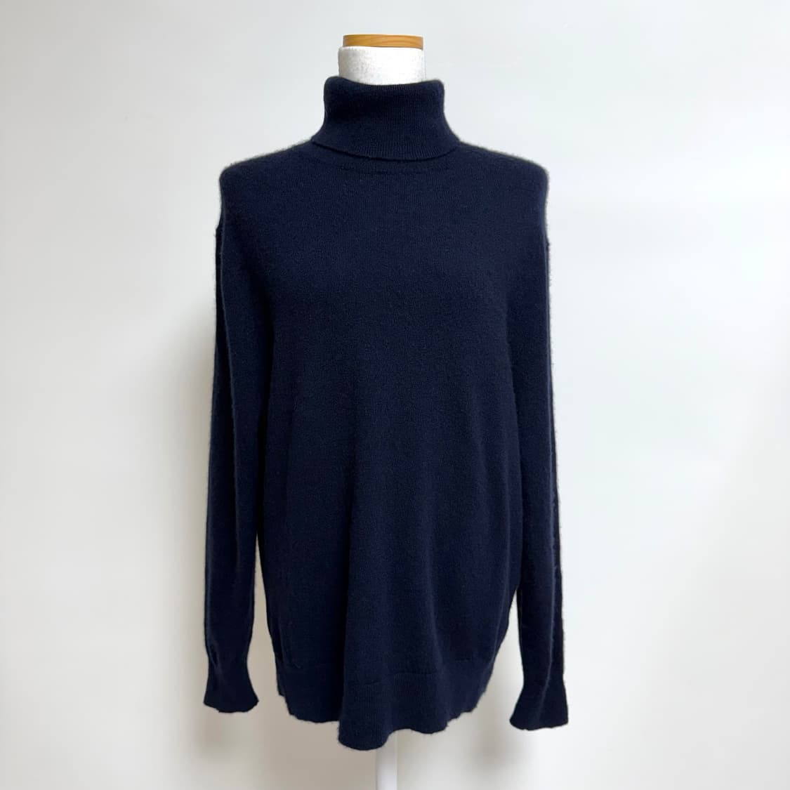 [캐시미어 100%] 유니클로 터틀넥 목폴라 XL 상품이미지1