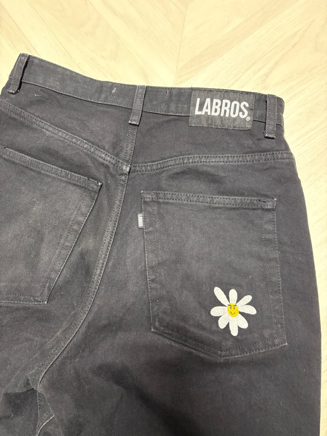 라브로스 smart daisy baggy jeans 데님 팬츠 상품이미지4