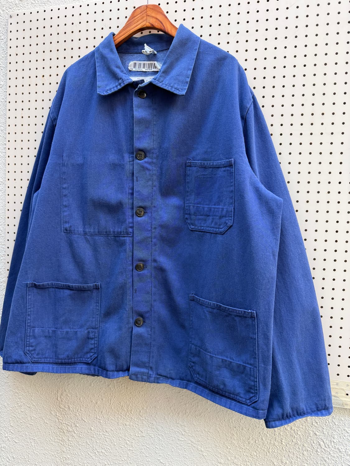 OLD VINTAGE DENIM BIG SIZE 데님 프렌치워크자켓 상품이미지4