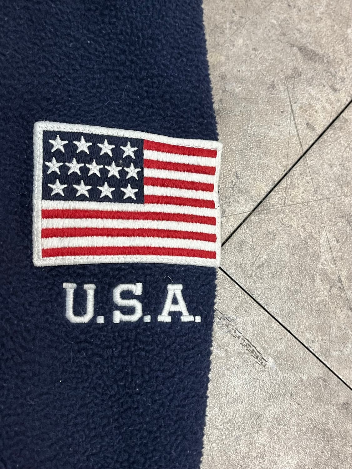 폴로 랄프로렌 플리스 후드티 네이비 S #csz2316 상품이미지4