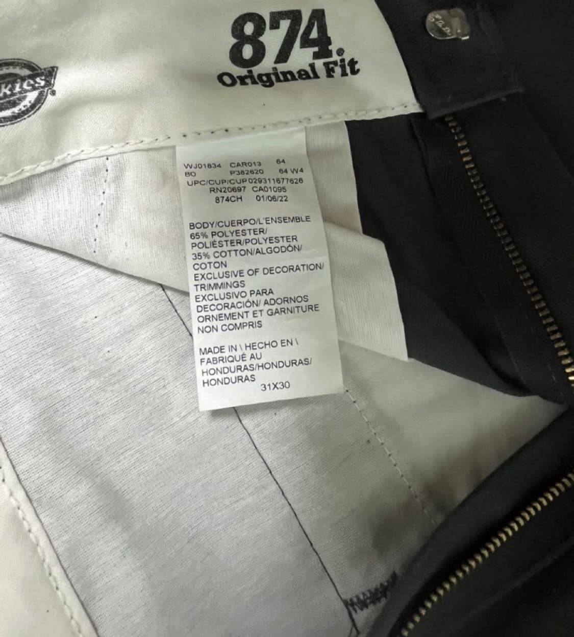 디키즈 874 오리지널핏 그레이 31 상품이미지2