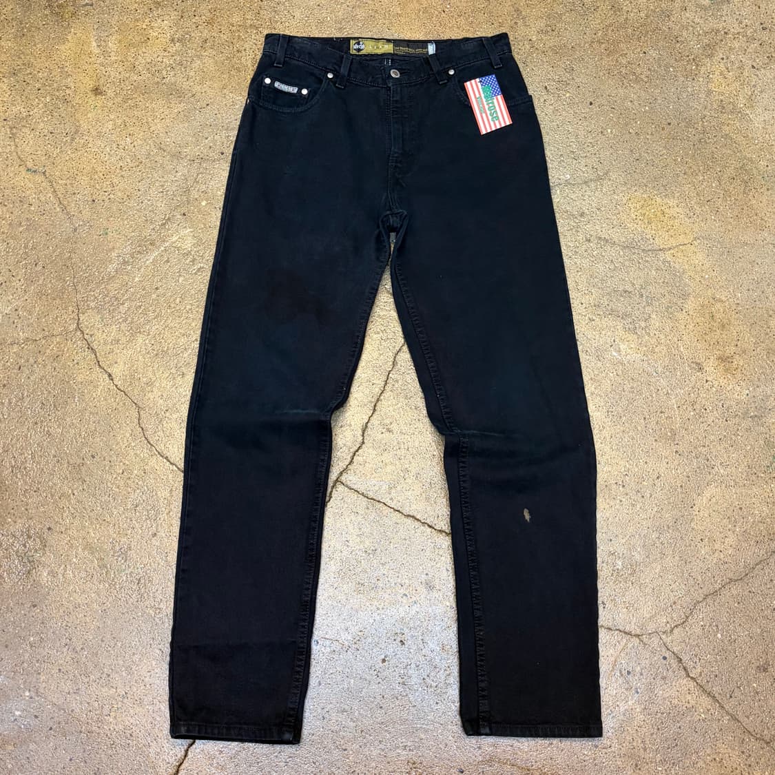 90s 미국 빈티지 리바이스 실버탭 슬림핏 블랙진 청바지 상품이미지1