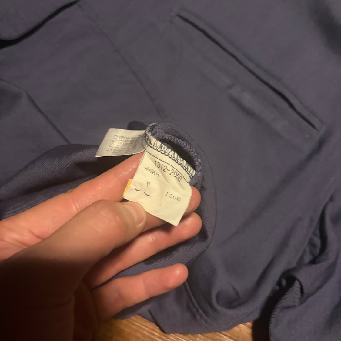 SOZI made in japan wool work shirt 상품이미지5