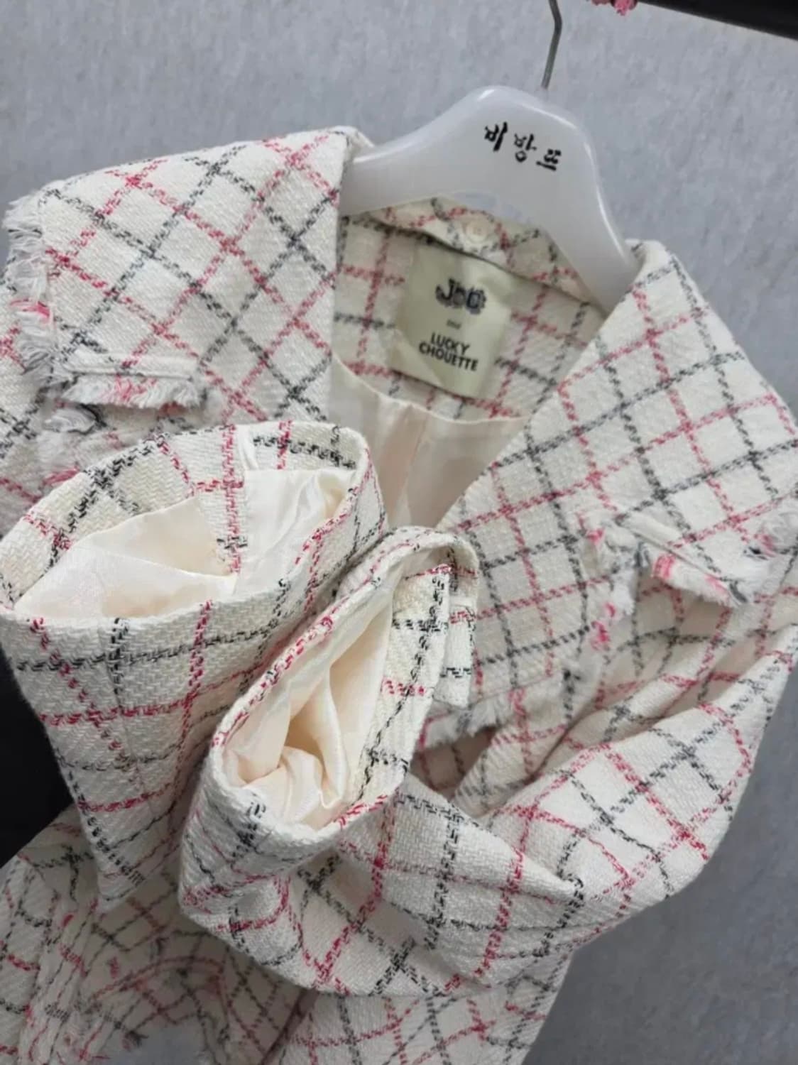 여성 38 럭키슈에뜨 트위드 자켓 상품이미지7