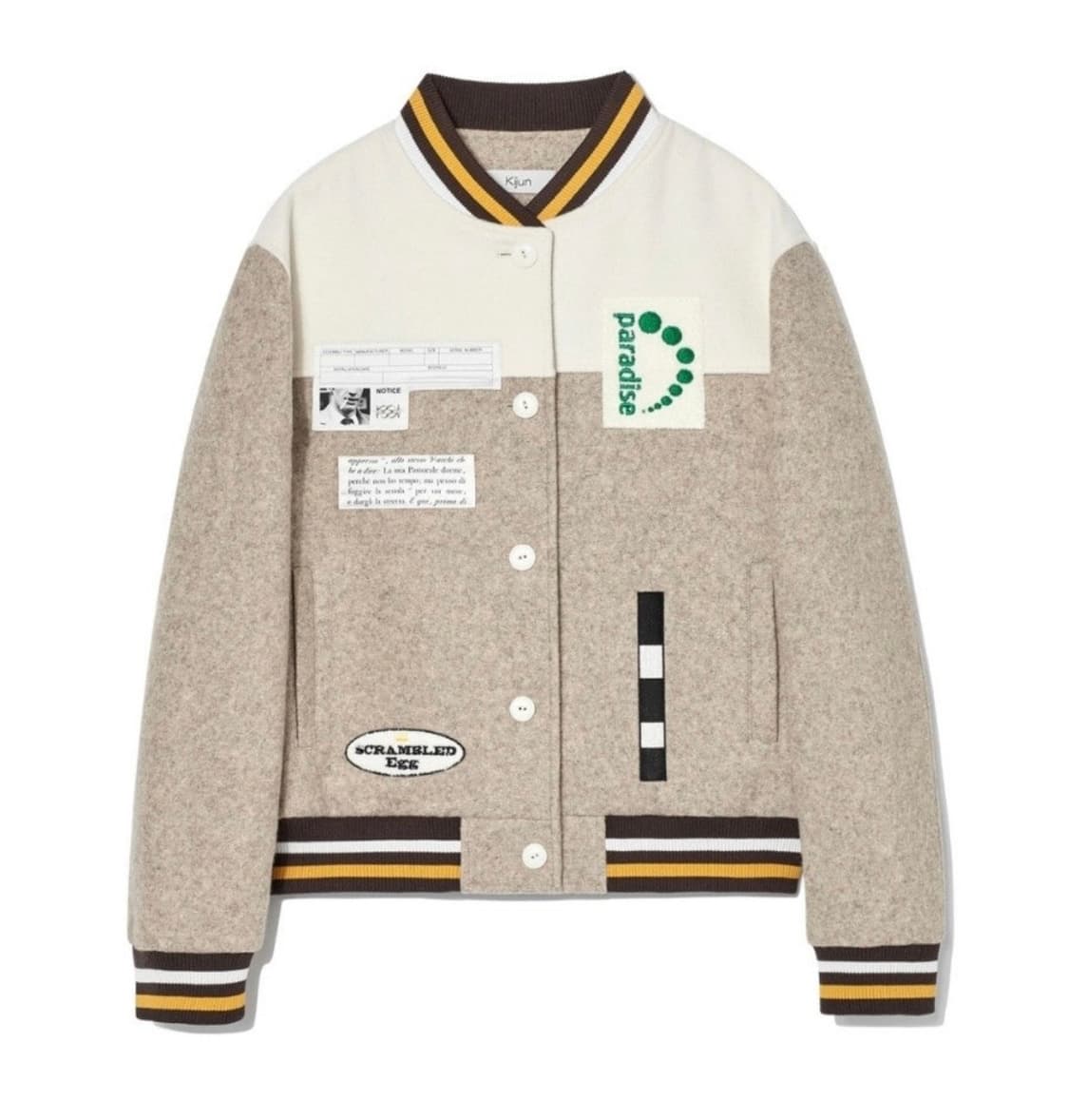 kijun Patch Stadium Jumper 기준 패치 스태디움 점퍼 상품이미지2