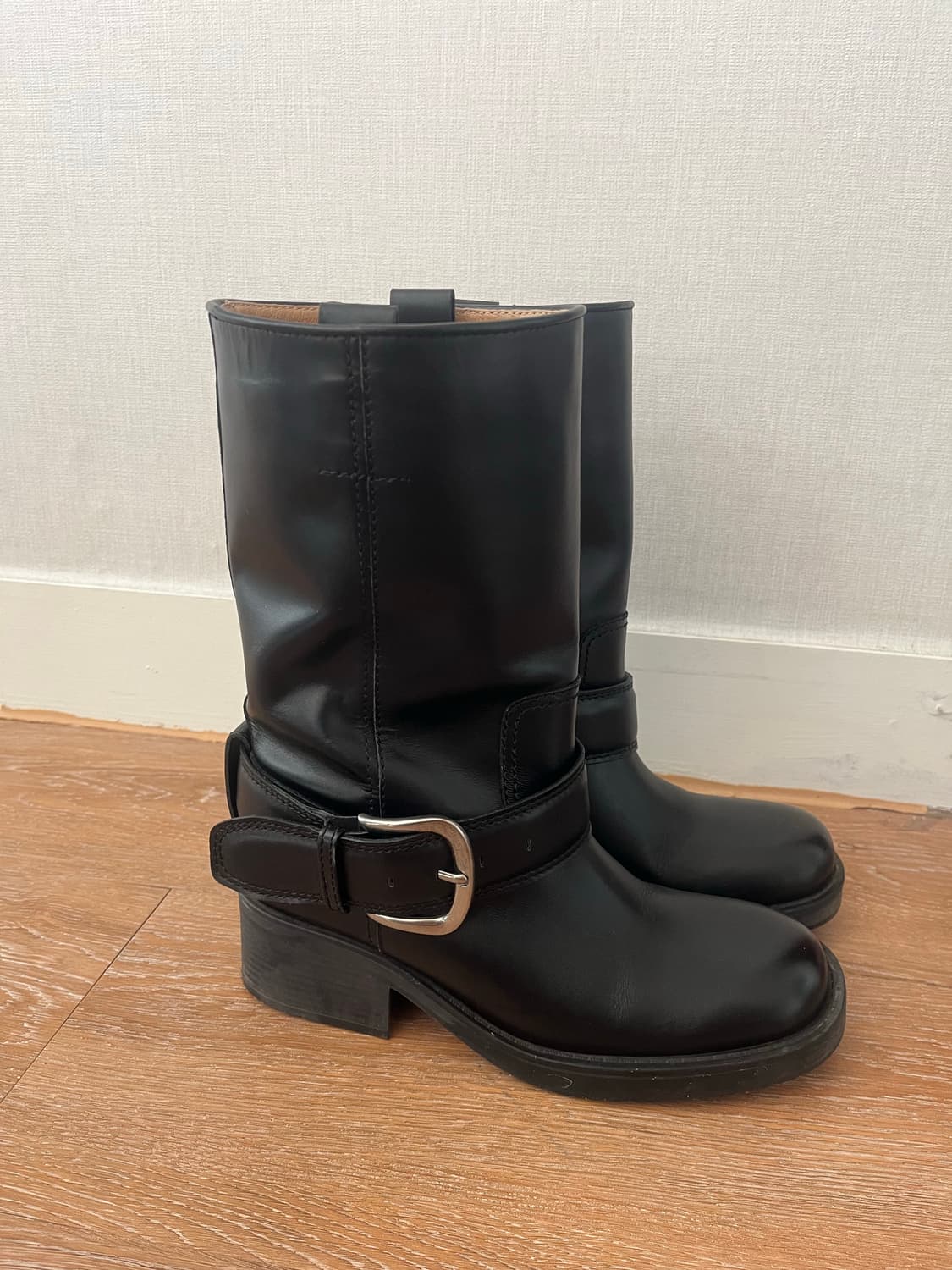 아카이브앱크x다샤 버클레더부츠 37 상품이미지3