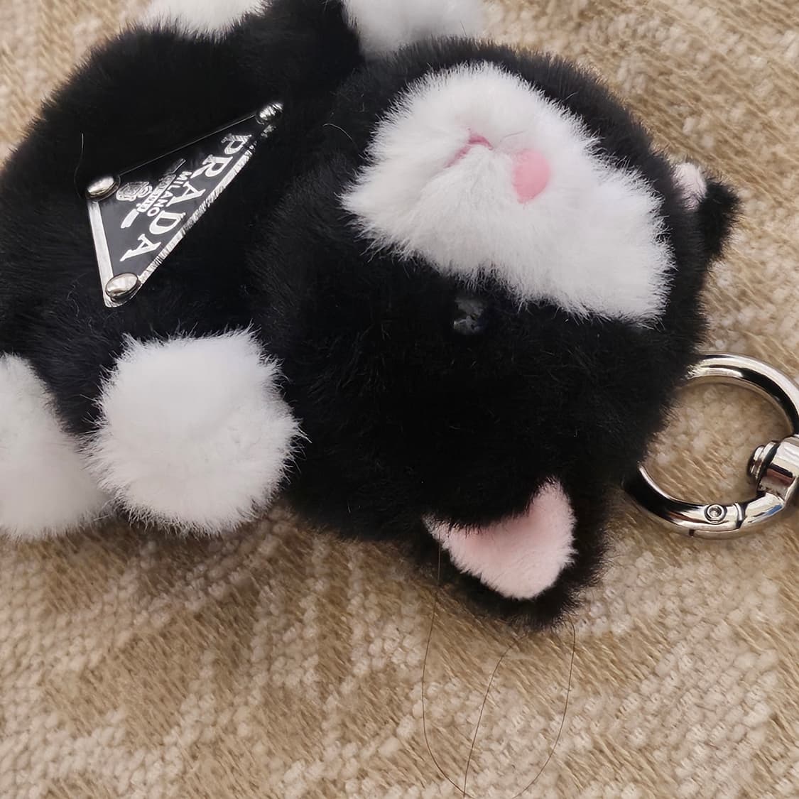 프라다 키티 빈티지 업사이클링 키체인 인형 키링 상품이미지5