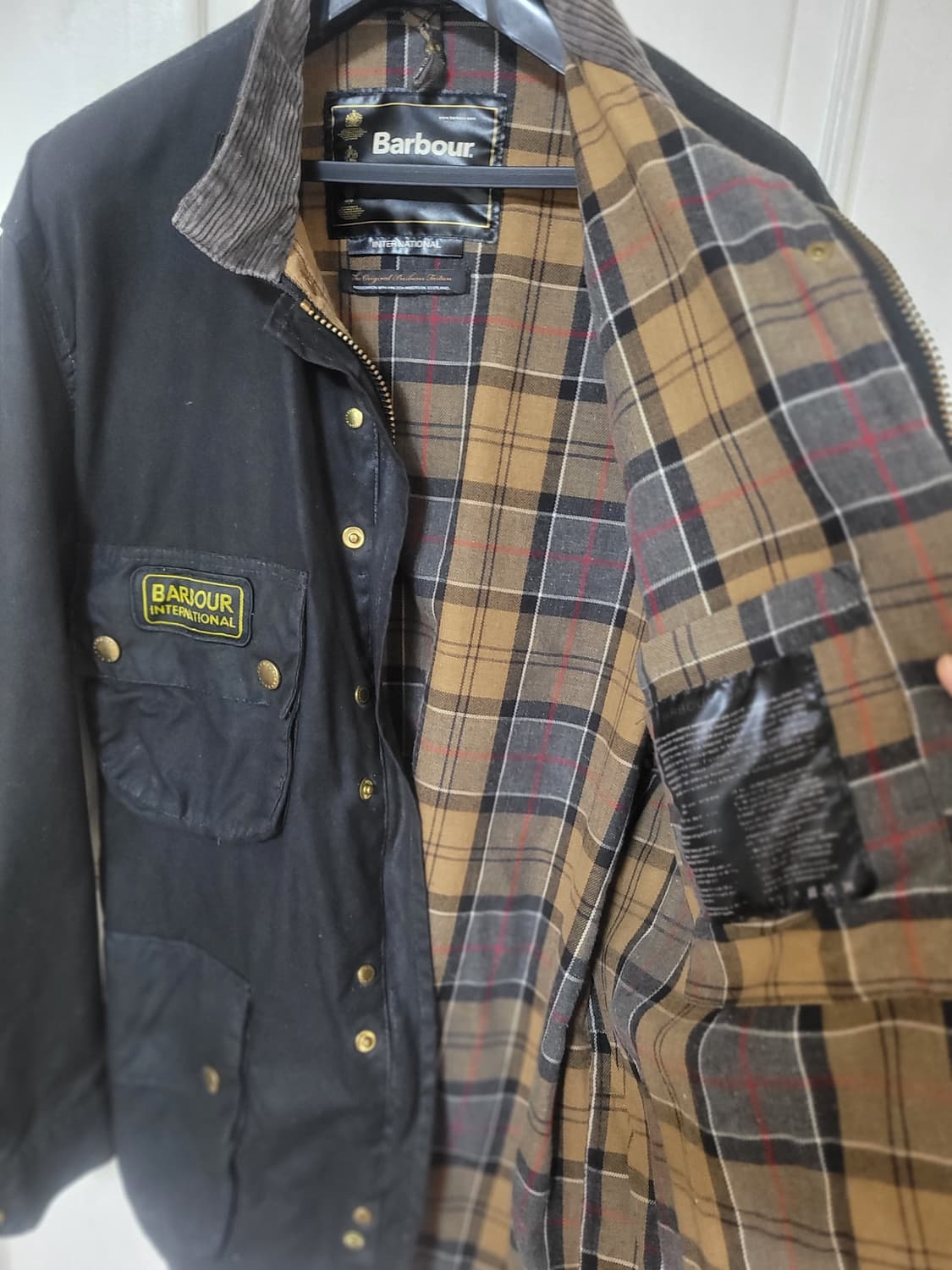 바버 인터네셔널a7 44사이즈 빅사이즈 팝니다. 상품이미지5