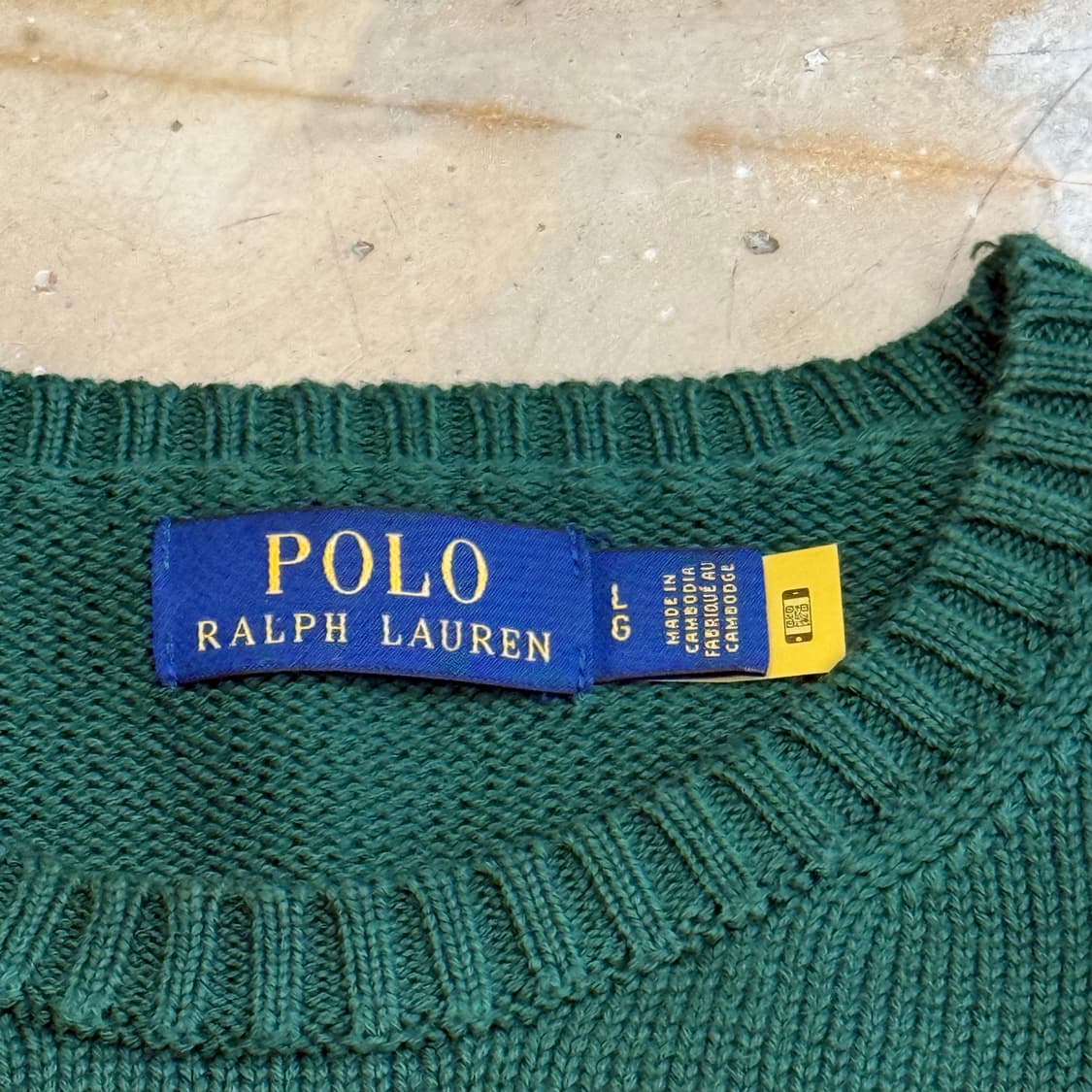 L 폴로랄프로렌 라운드 니트  상품이미지4