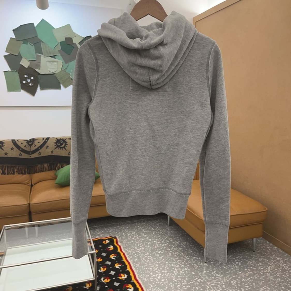 아베크롬비 Y2K 빈티지 기모 후드 집업 L C07053 상품이미지4