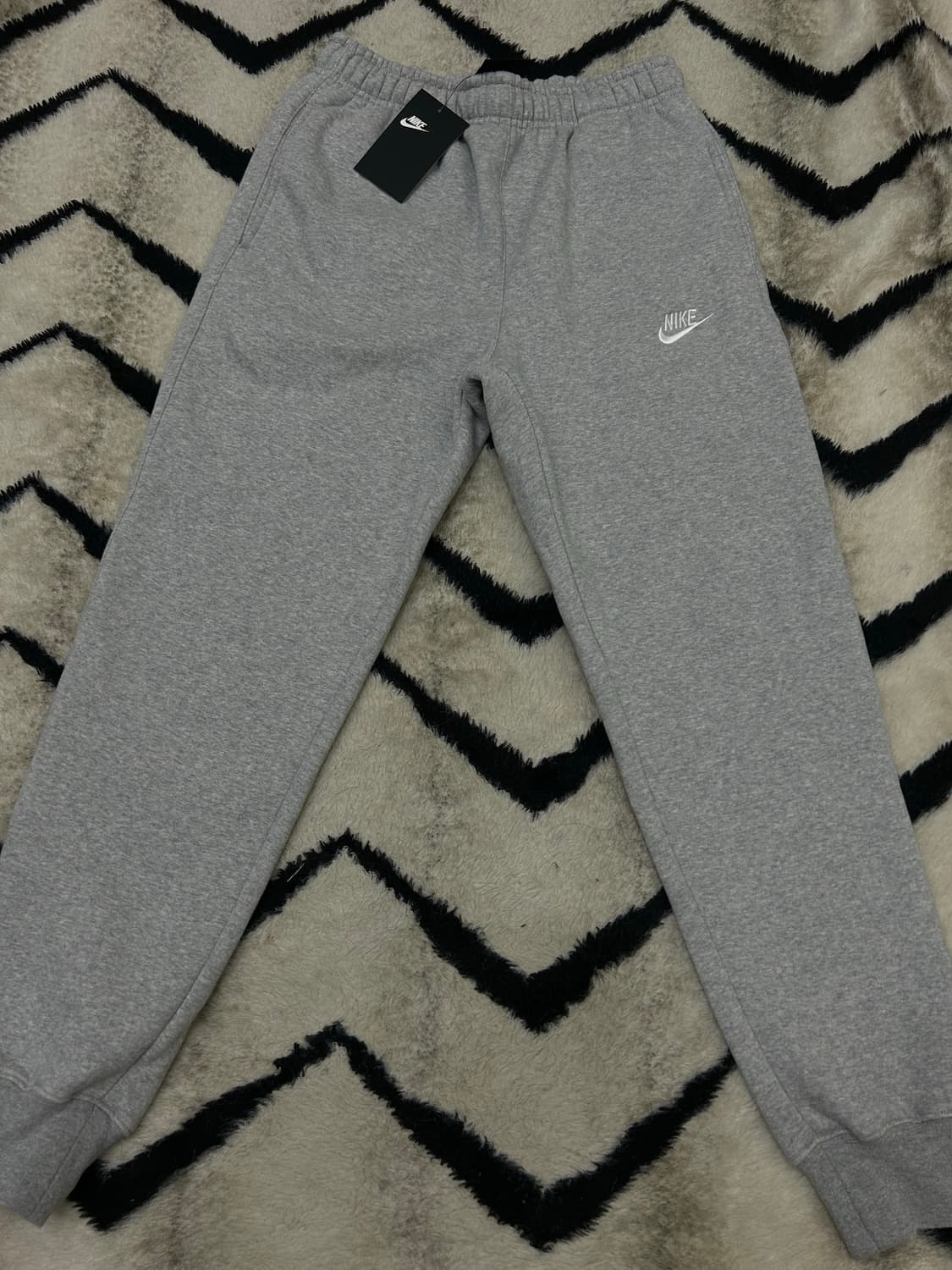 [S]나이키NSW 기모 조거 팬츠/그레이 상품이미지3