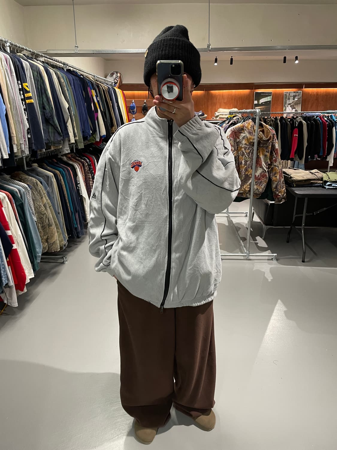 아디다스 올드스쿨 리버시블 플리스 자켓 상품이미지4