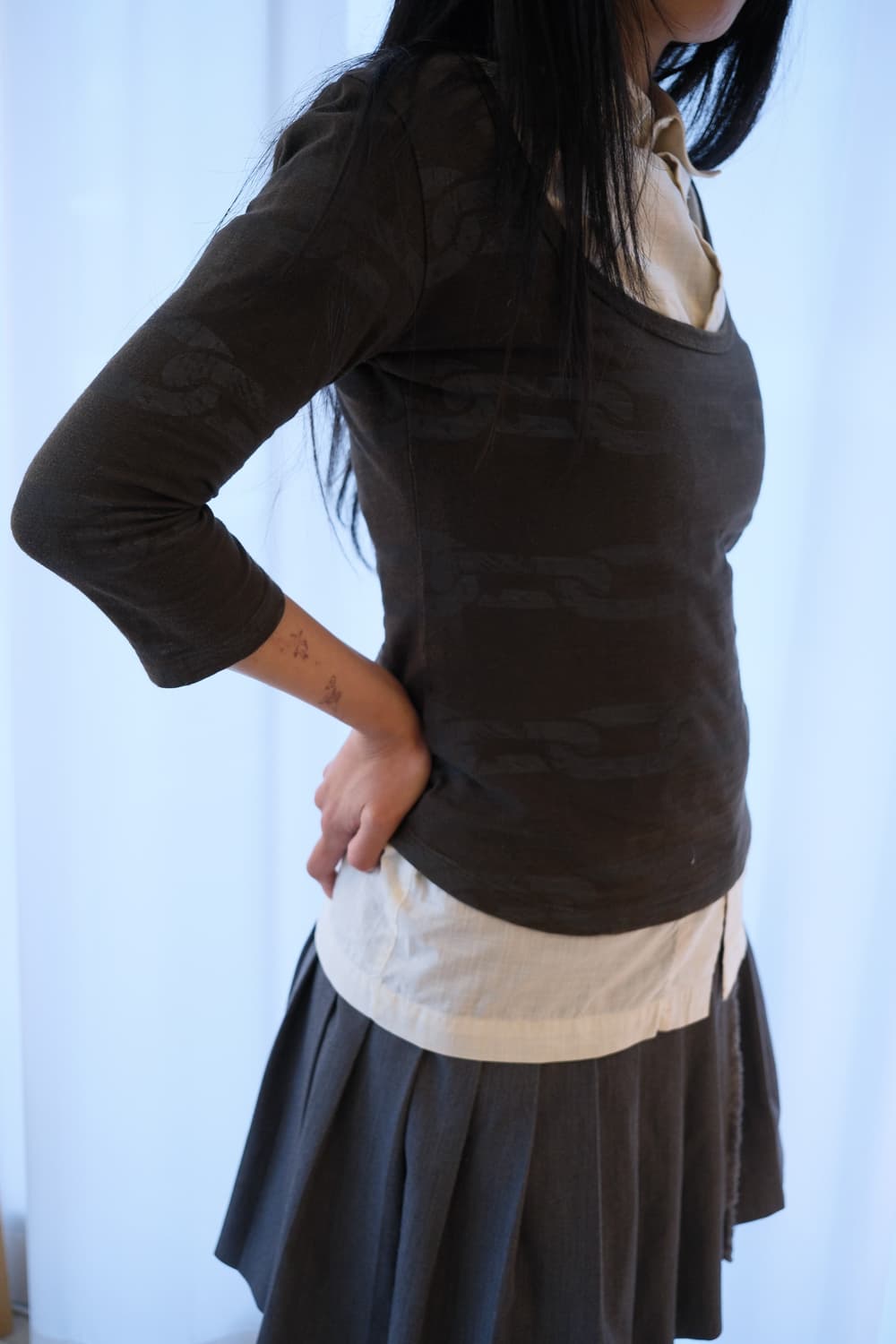 Chain graphic top 상품이미지5