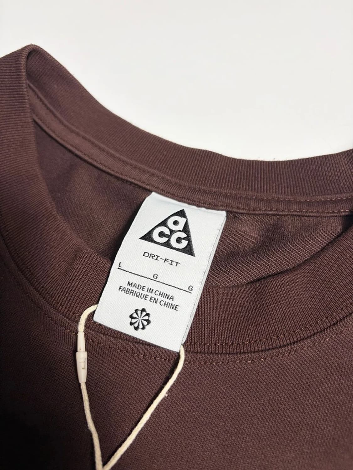 나이키 ACG 23SS 스몰 로고 코튼 반팔 티셔츠 R1735 상품이미지4