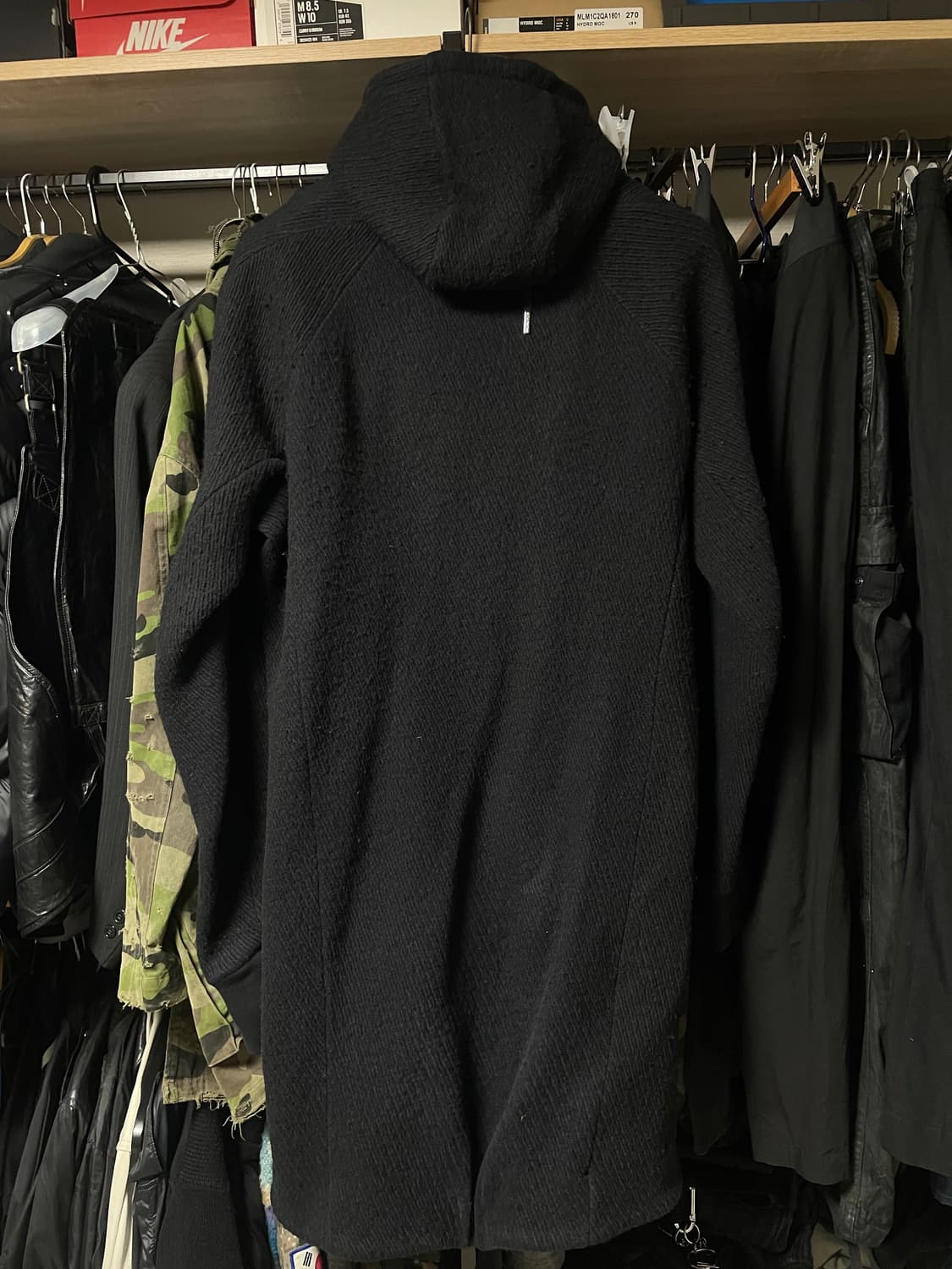 보리스비잔사베리 울 후드코트 상품이미지2