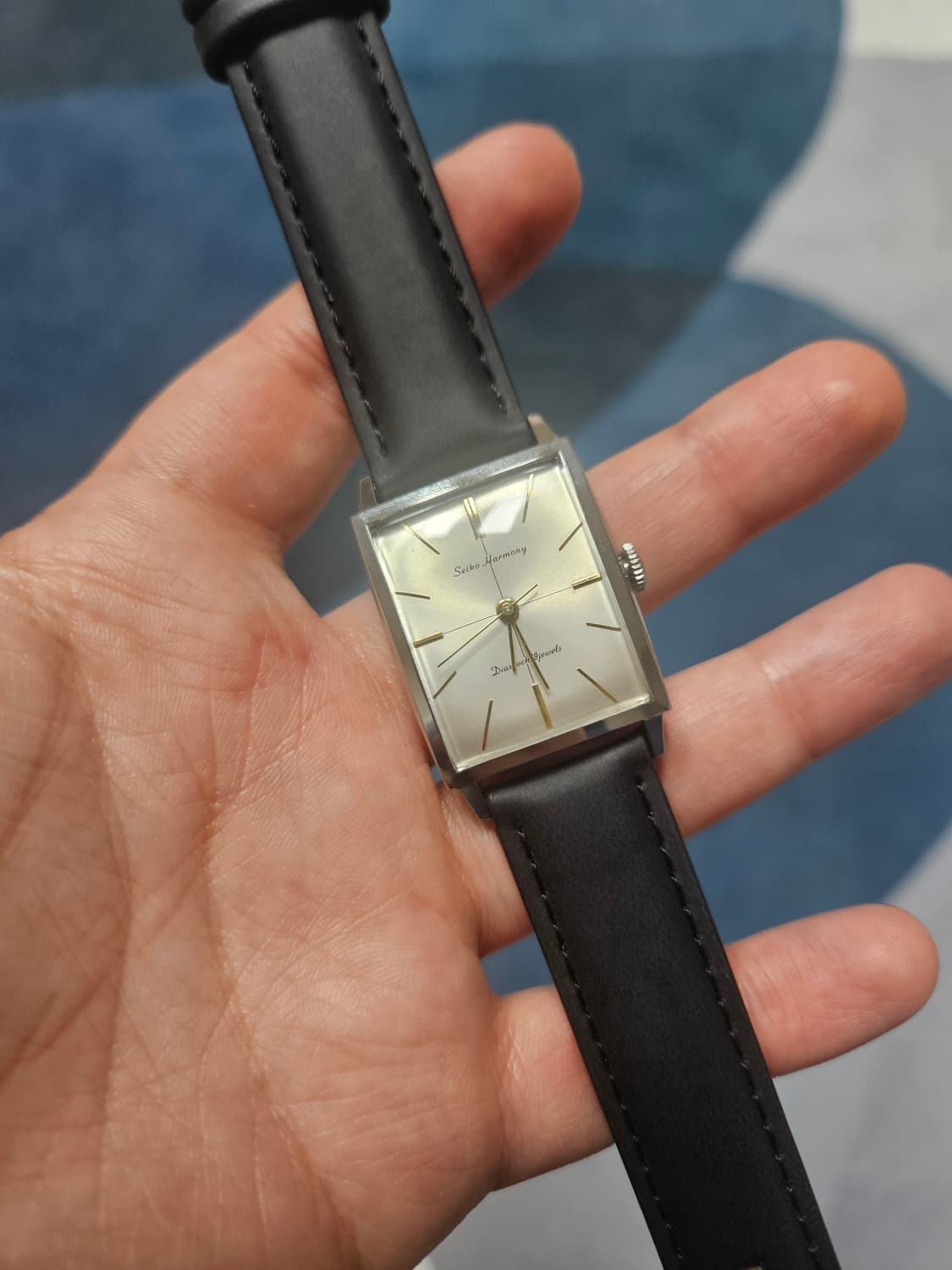 1960s 세이코 하모니 초희귀 사각 드레스 빈티지 시계 상품이미지1