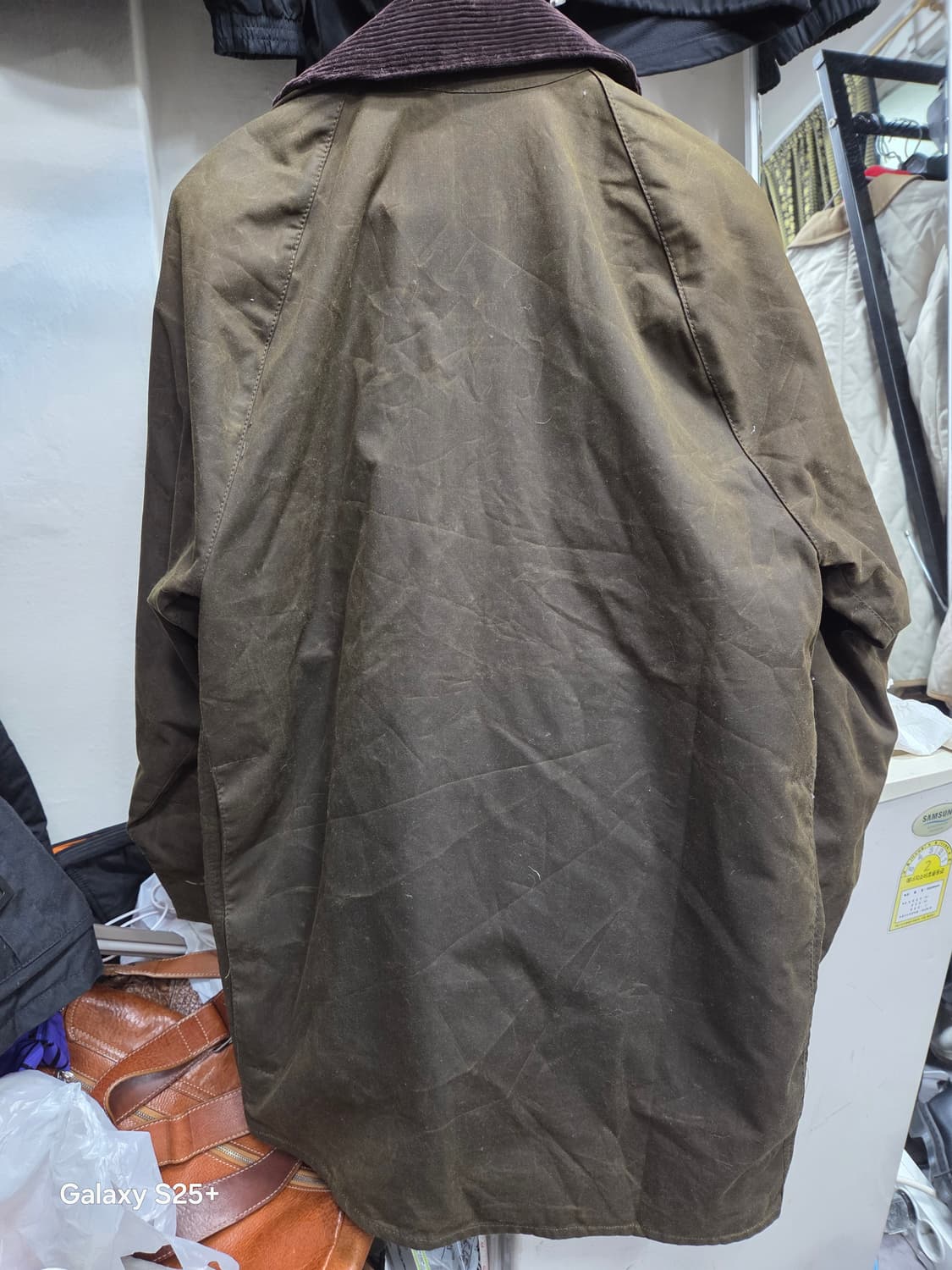 바버 클래식 뷰포트   왁스 자켓 상품이미지4