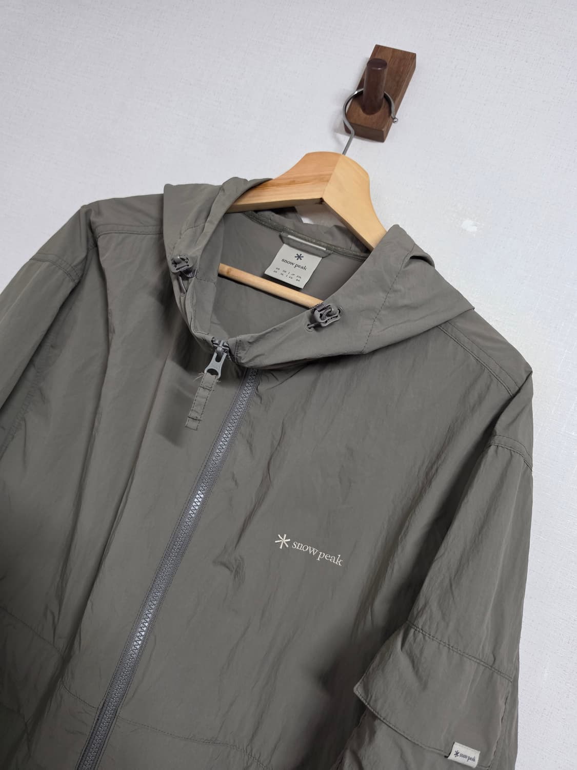 2024 스노우피크 타슬란 포켓 바람막이 110 상품이미지4