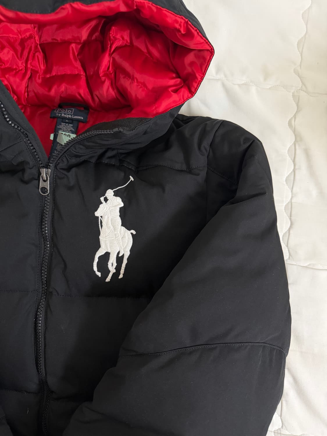 빅포니 블랙 패딩 상품이미지2