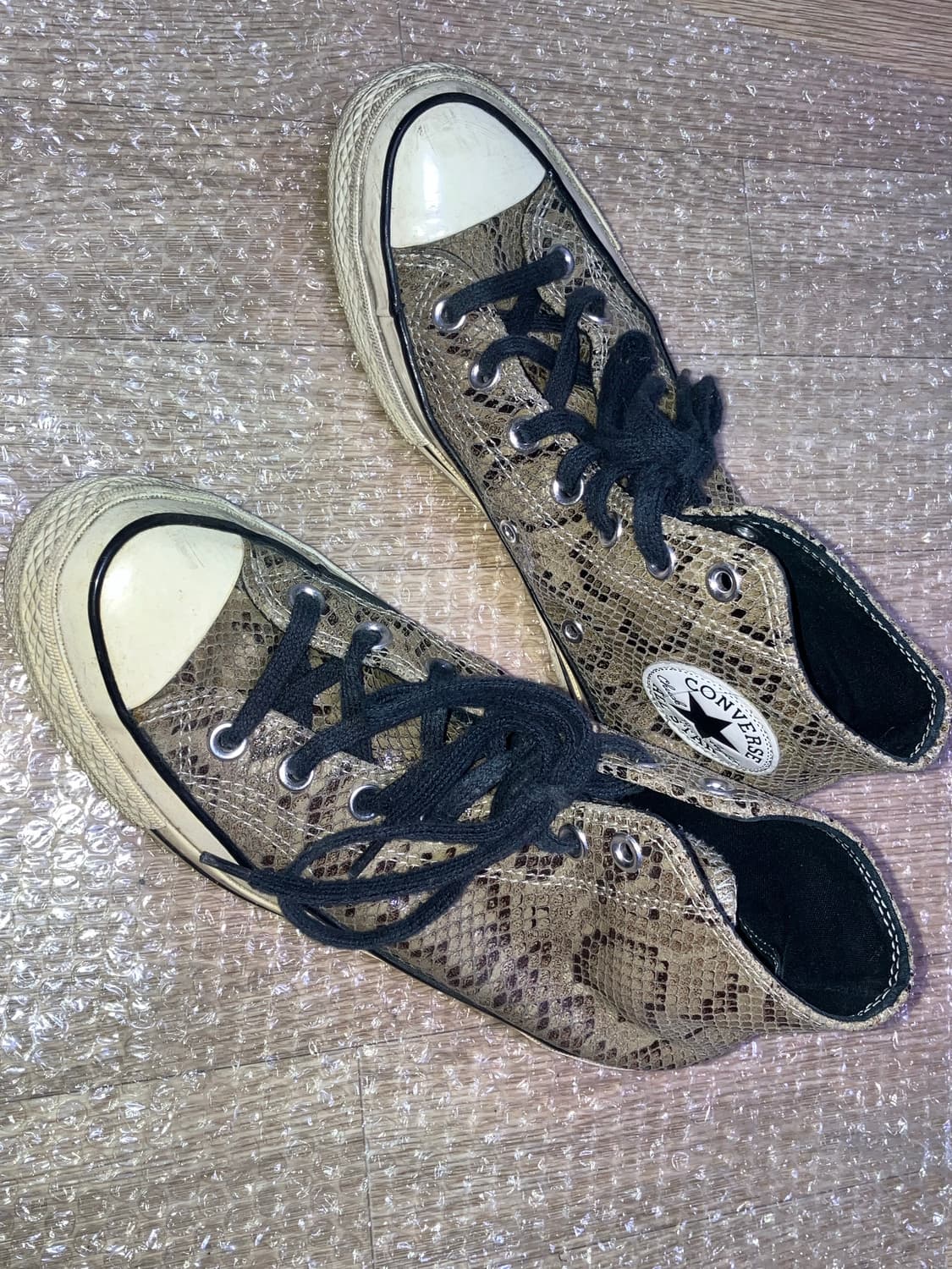 컨버스 척 70 하이 스네이크스킨 상품이미지5