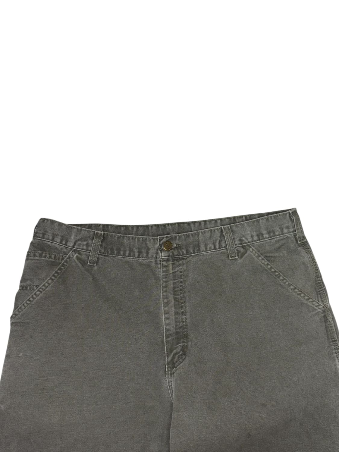 칼하트 b11 모스그린 싱글니 카펜터 워크 팬츠 상품이미지7