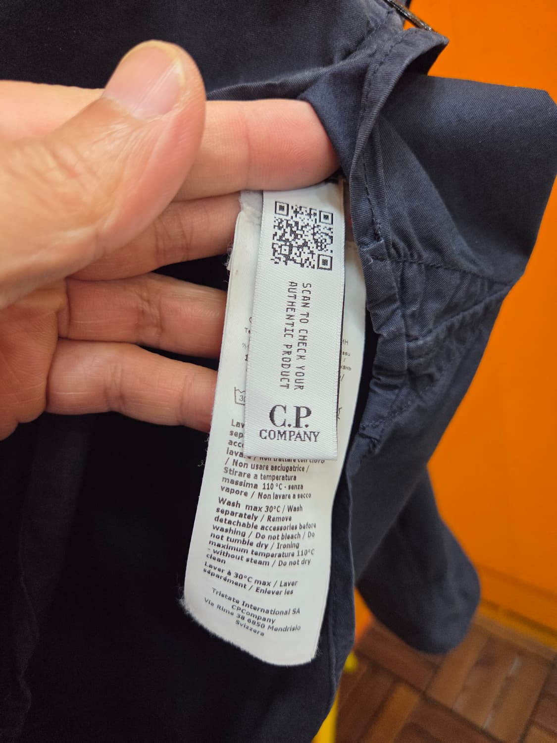 L CP컴퍼니 개버딘 네이비 셔츠 자켓 상품이미지7