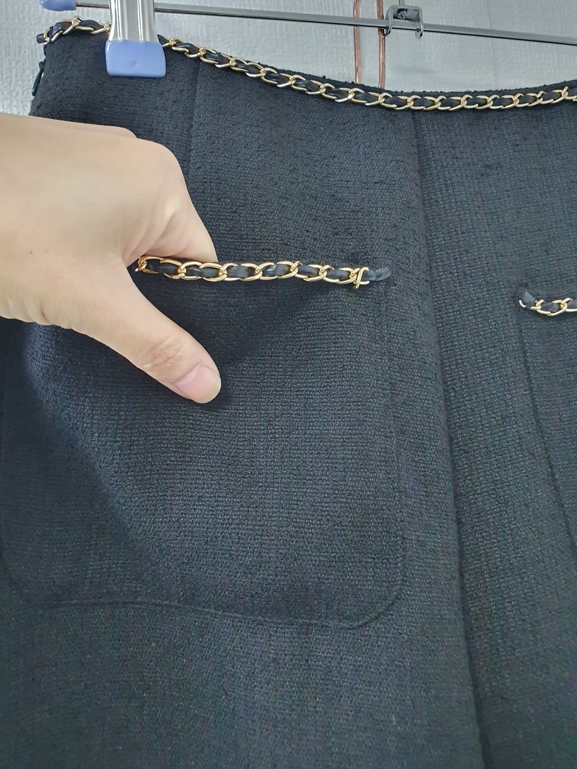 트위드 뷔스티에 팬츠 셋업 봄가을  상품이미지5
