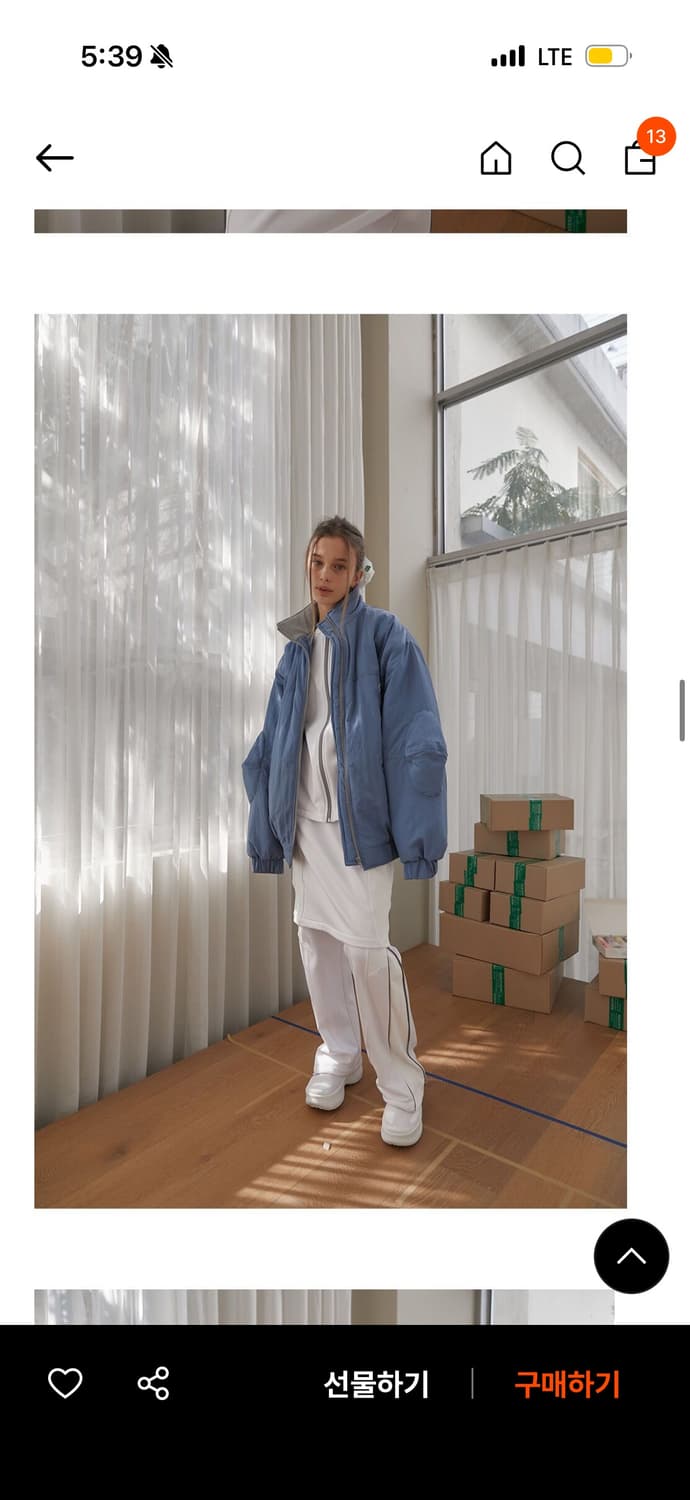 노컨텐츠 윈터점퍼 상품이미지3