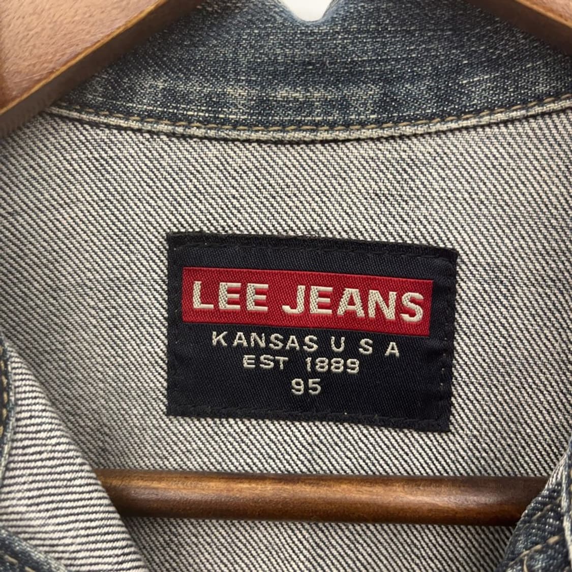 리 LEE 진스 올드스쿨 데님 청자켓 95 C07344 상품이미지5