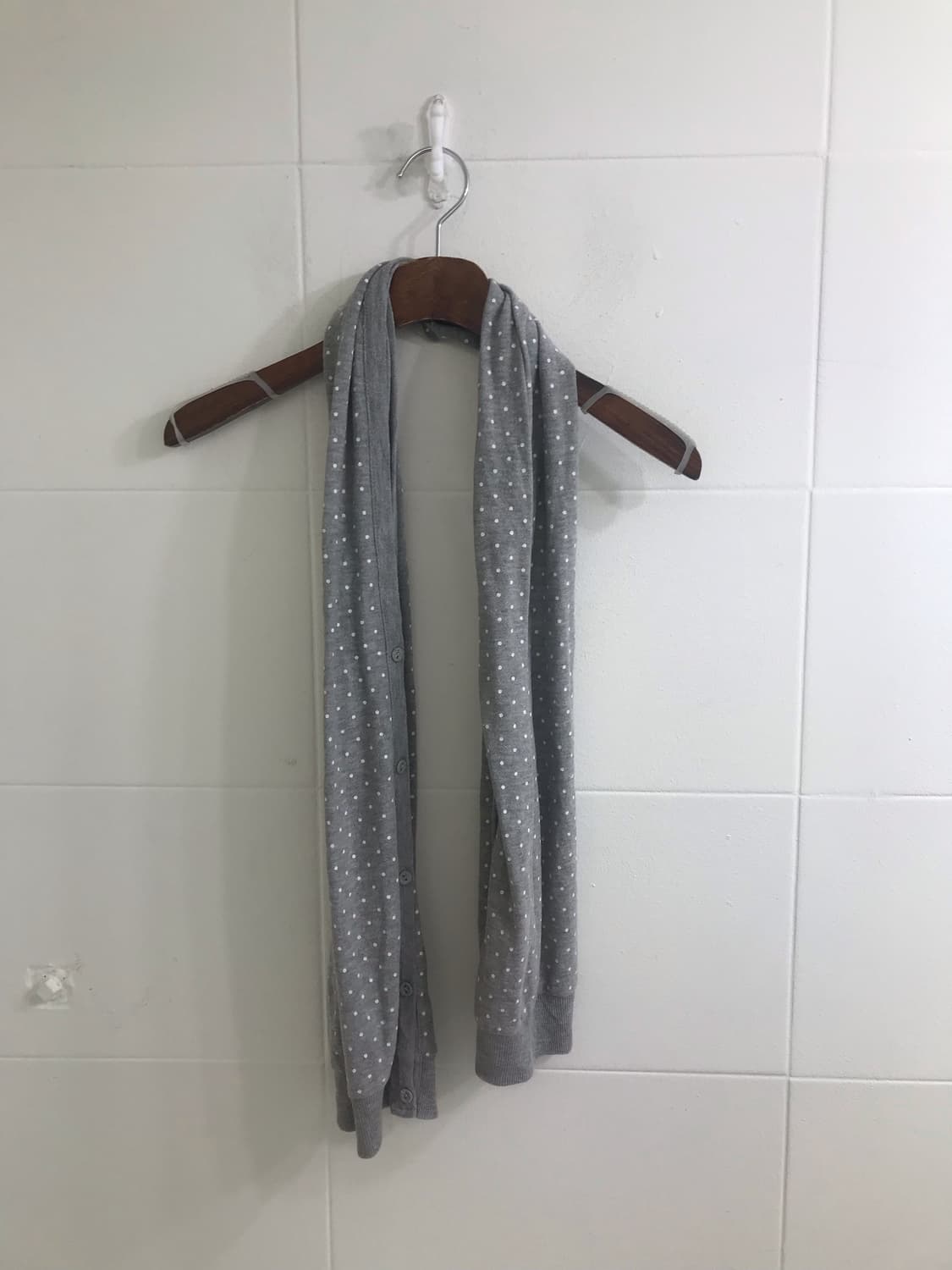 도트 브라운 그레이 데일리 모리걸 하구미 코디세트 상품이미지8