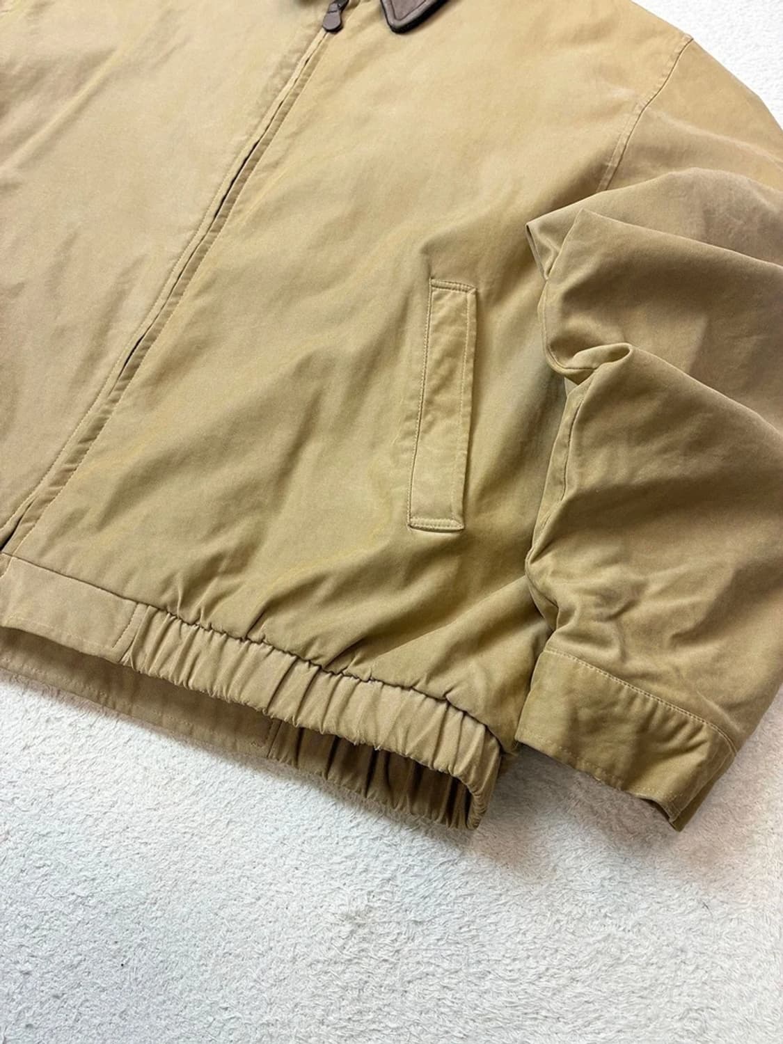 다커스 DOCKERS 90's 소가죽 칼라 헌팅 자켓 PN6098 상품이미지4