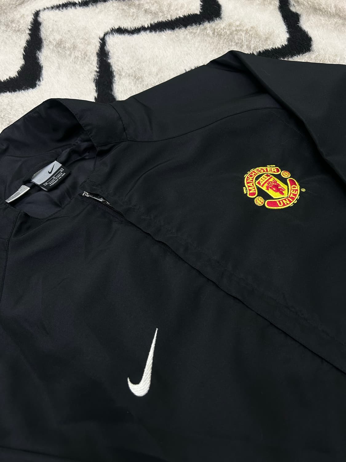 [L]나이키 02-03 맨체스터 유나이티드 바람막이/블랙 상품이미지1