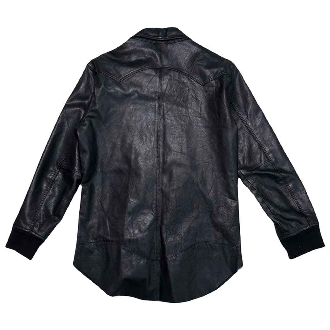 빈티지 가죽자켓 GOAT SKIN 블랙 S 상품이미지10