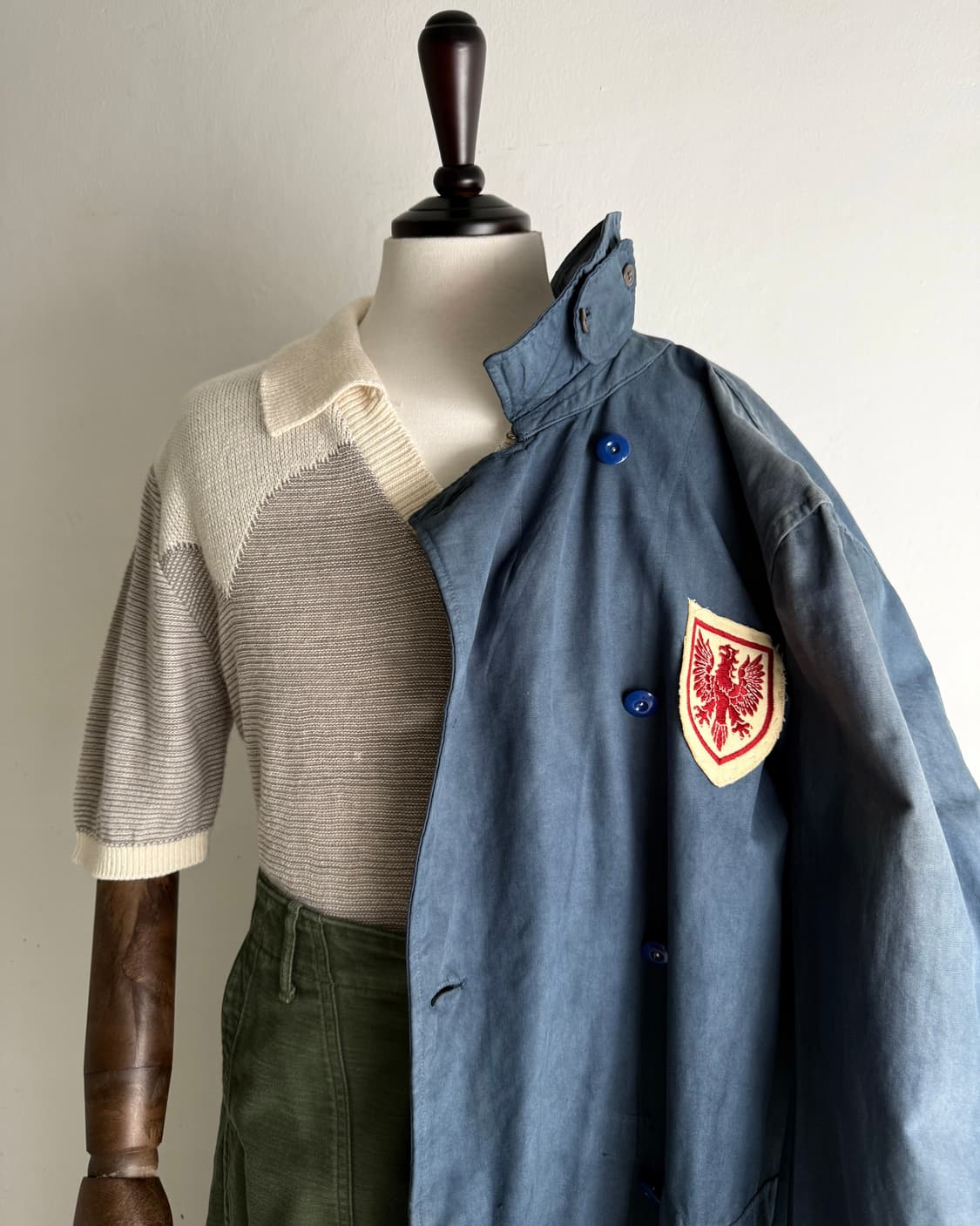 50s French Military Service Coat 상품이미지3