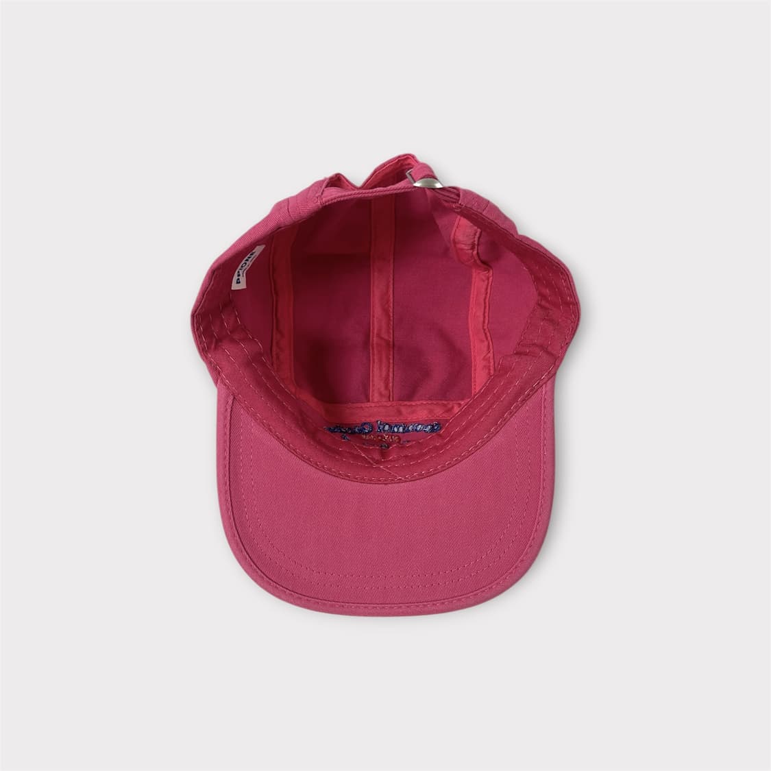 PPIONE 애티튜드 자수 캠프캡 핑크 (1814) 상품이미지7