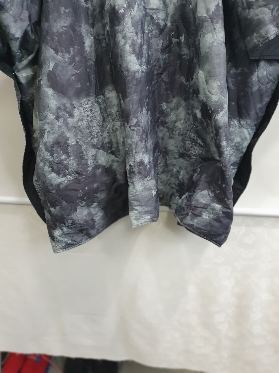 코오롱스포츠 판초 후드 퀄팅 아노락 풀오버 점퍼 F(신품급) 상품이미지7