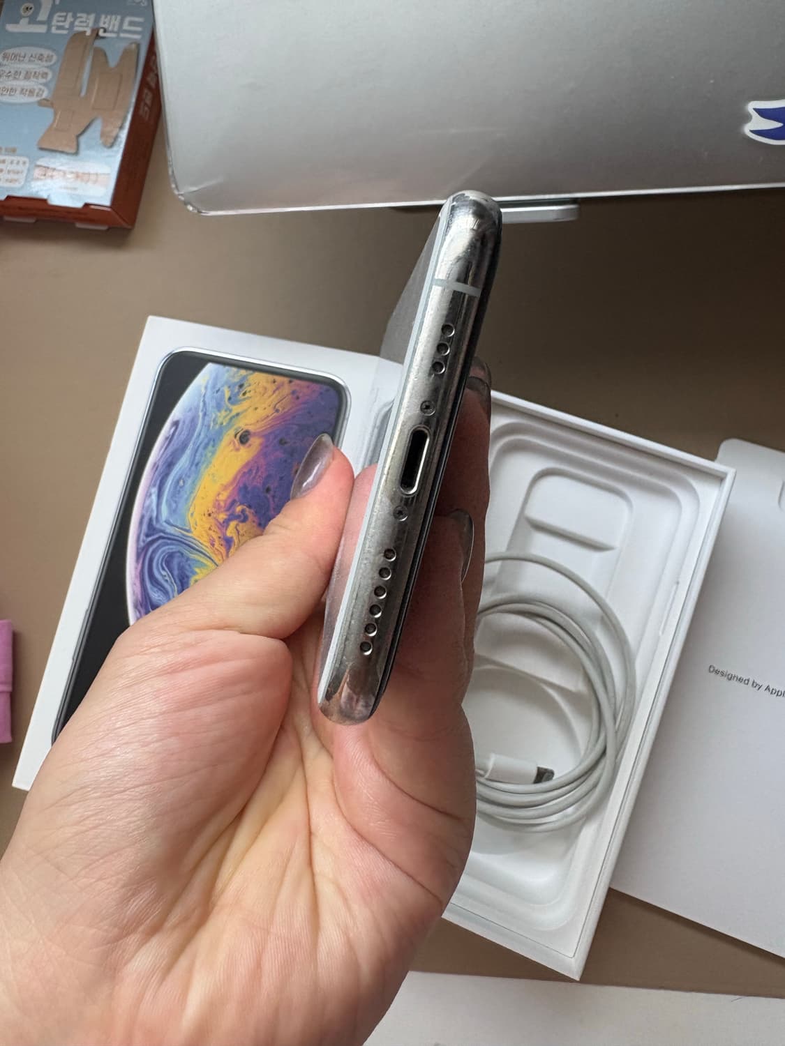 아이폰 XS 실버 256GB 상품이미지6