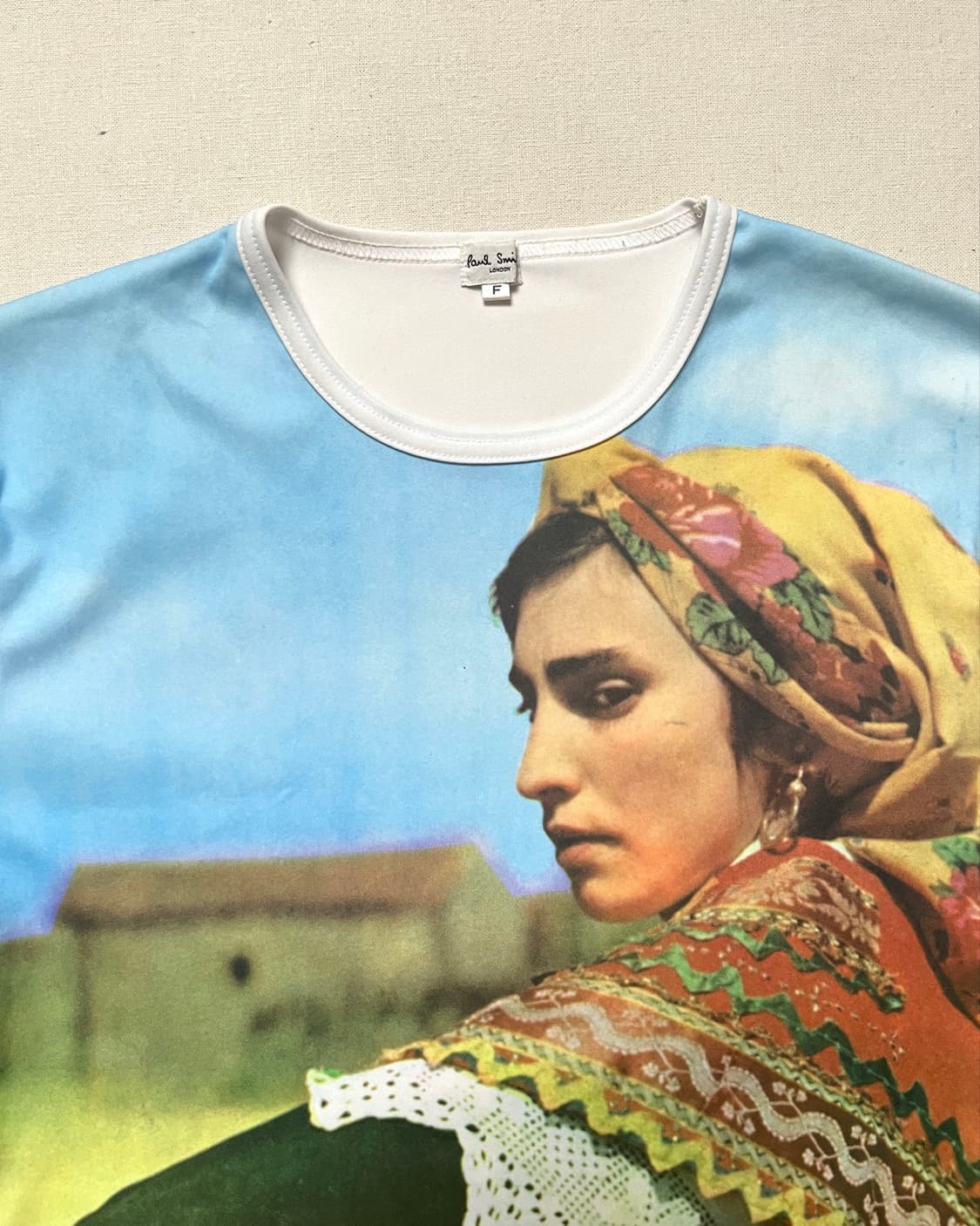 폴스미스 에스닉 우먼 풀프린트 티셔츠 paul smith 상품이미지5