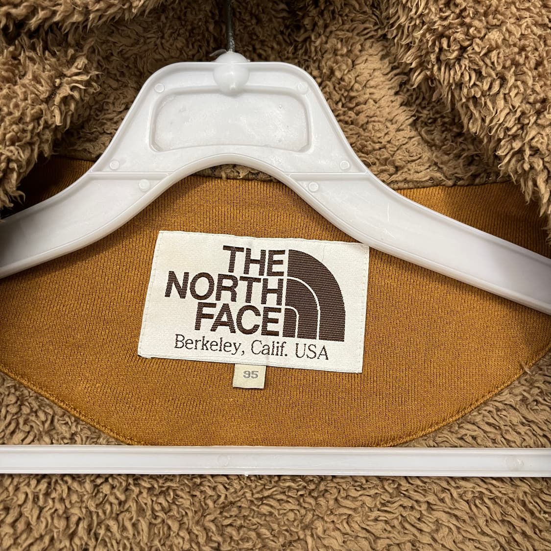 노스페이스 양털후리스 안감 후드집업 된장 상품이미지5