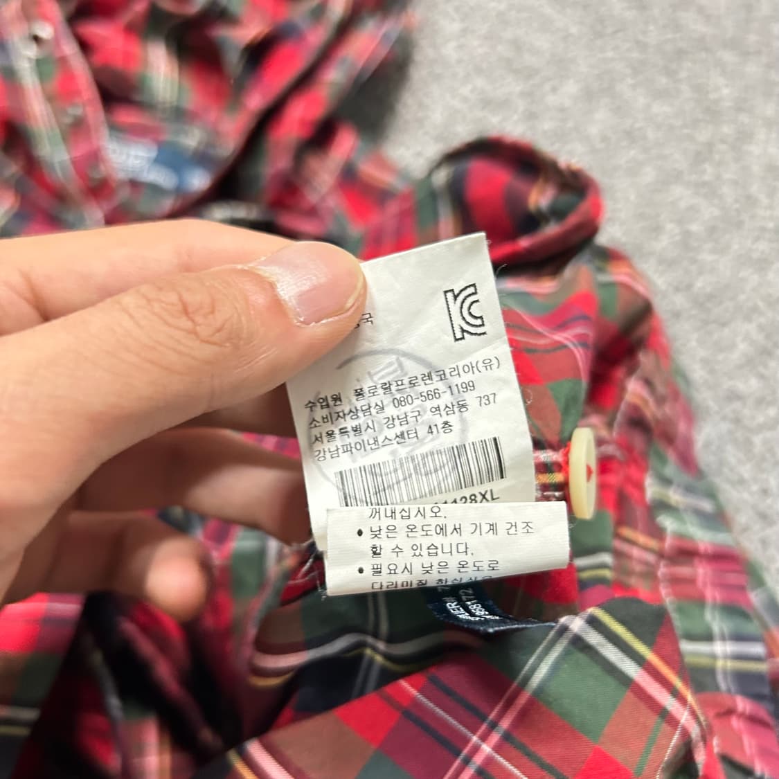 폴로 티탄체크 후드 자켓 상품이미지7