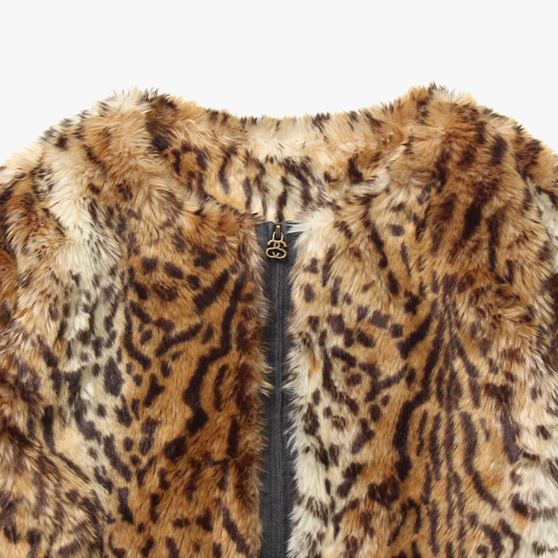 STUSSY "Pattern Fur Jacket" 상품이미지2