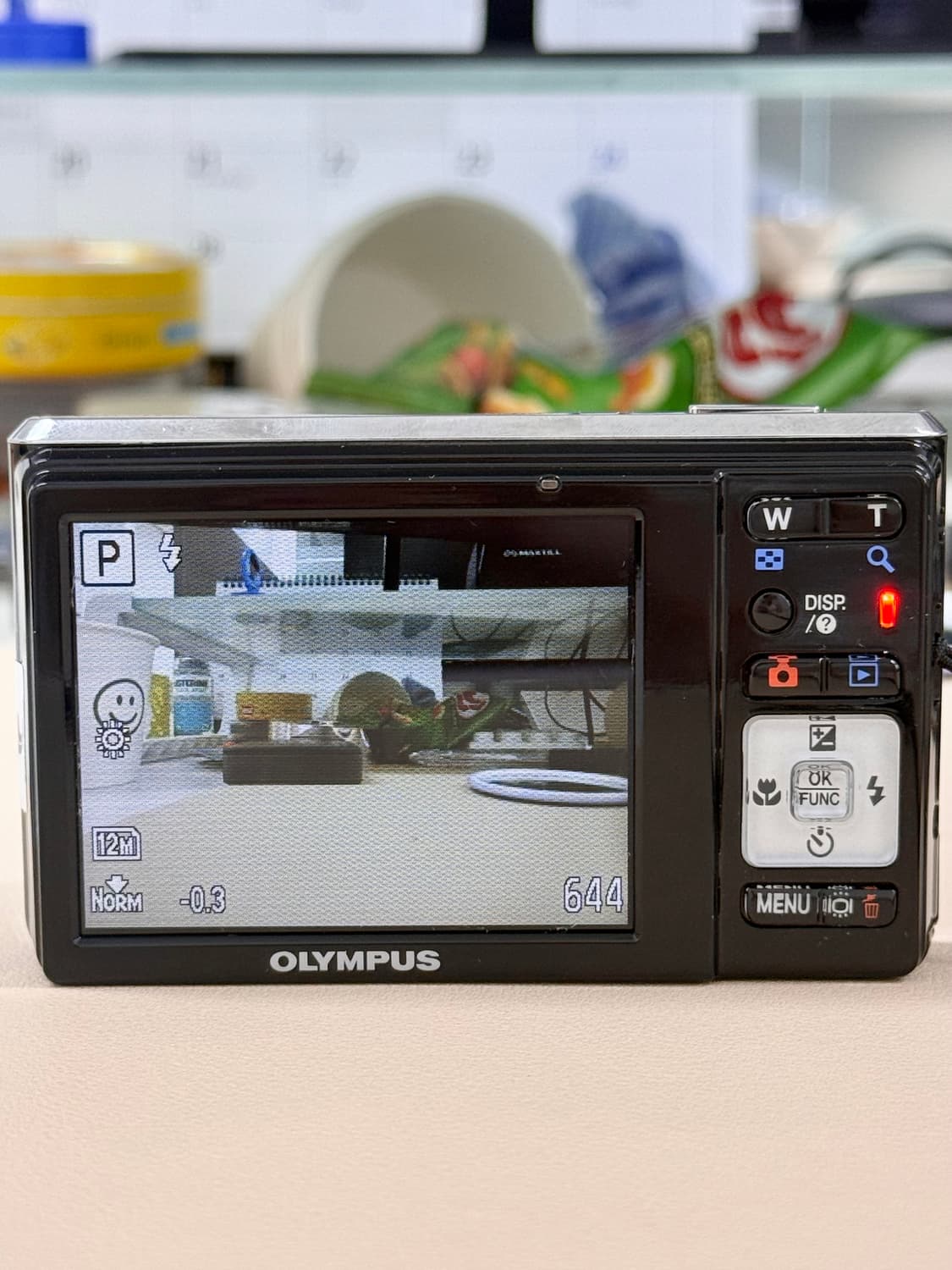 올림푸스 X-930 핑크 디카 상태좋음 상품이미지8