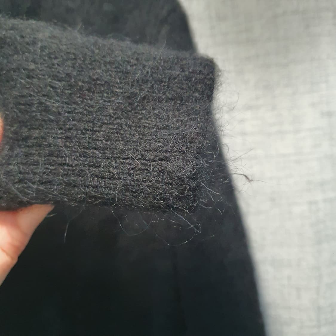 COS 알파카 울 믹스 오버핏 가디건  상품이미지3